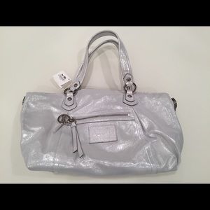 Coach Poppy Rocker Stardust Metallic Purse Bag New